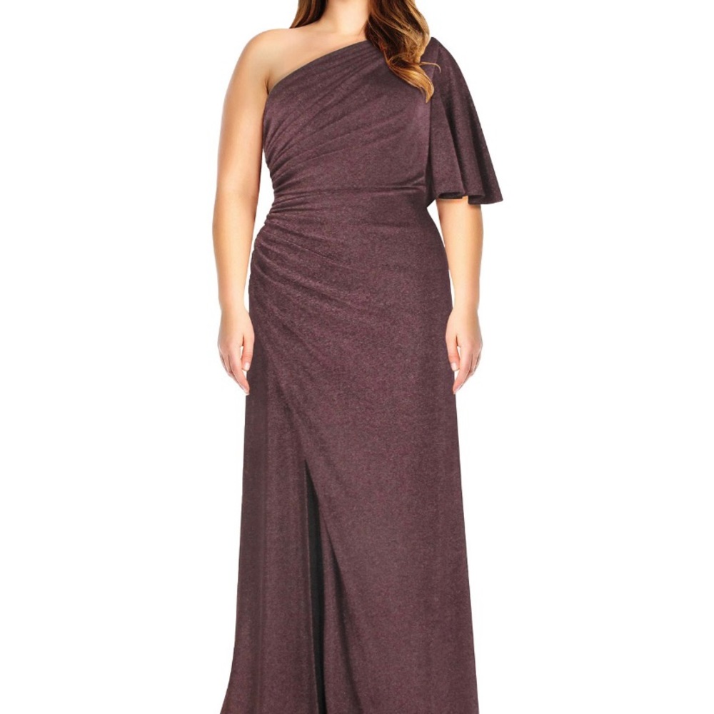 Adrianna Papell Plus Size Metallic
Jersey Gown